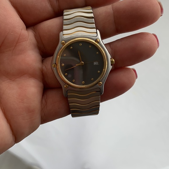 Ebel Wave Quartz Classic 18K/Steel Watch - Picture 7 of 17